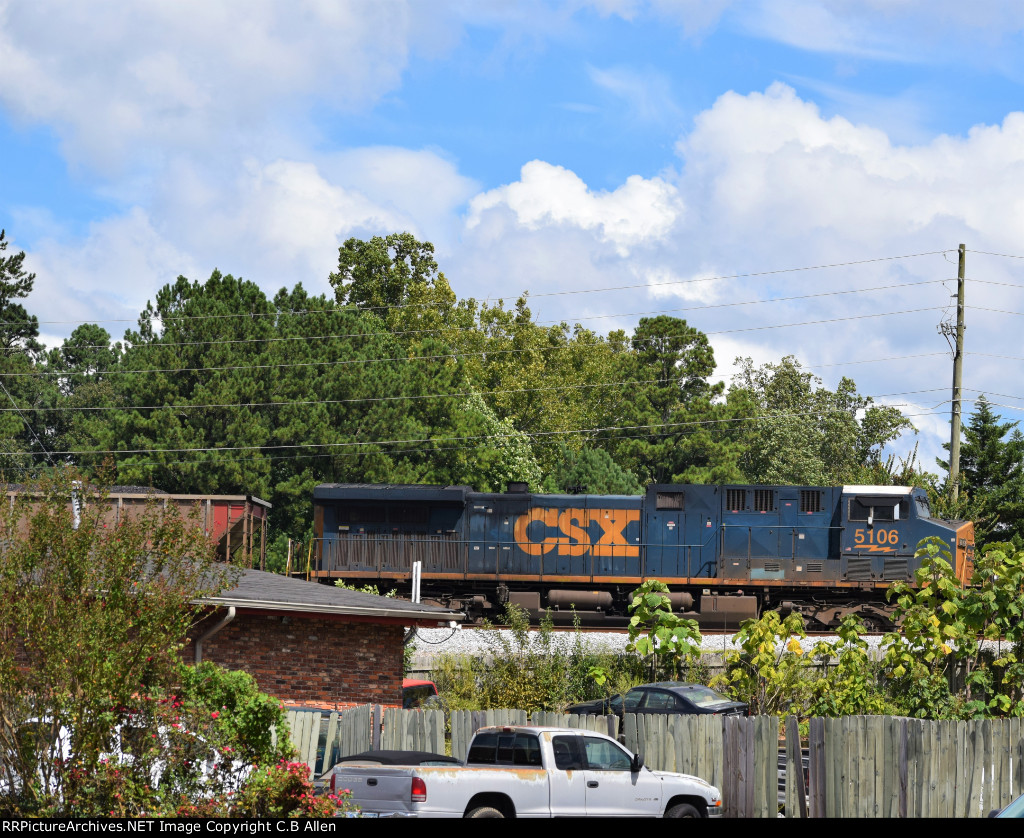 CSX 5106 Serves As A Mid-Train DPU